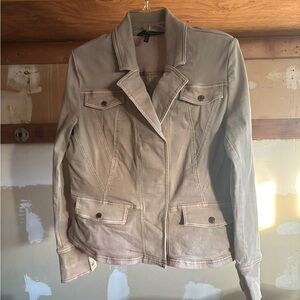 White House Black Market Beige Blazer